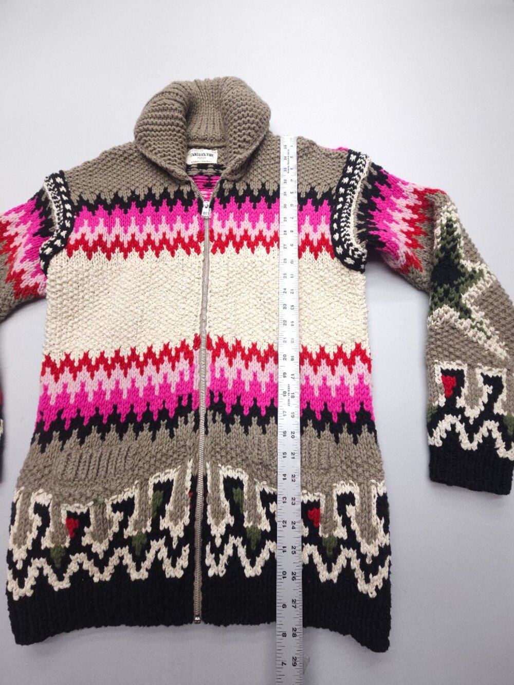 Zadig & Voltaire Zelly Tiger Cardigan M / L - Picture 8 of 10